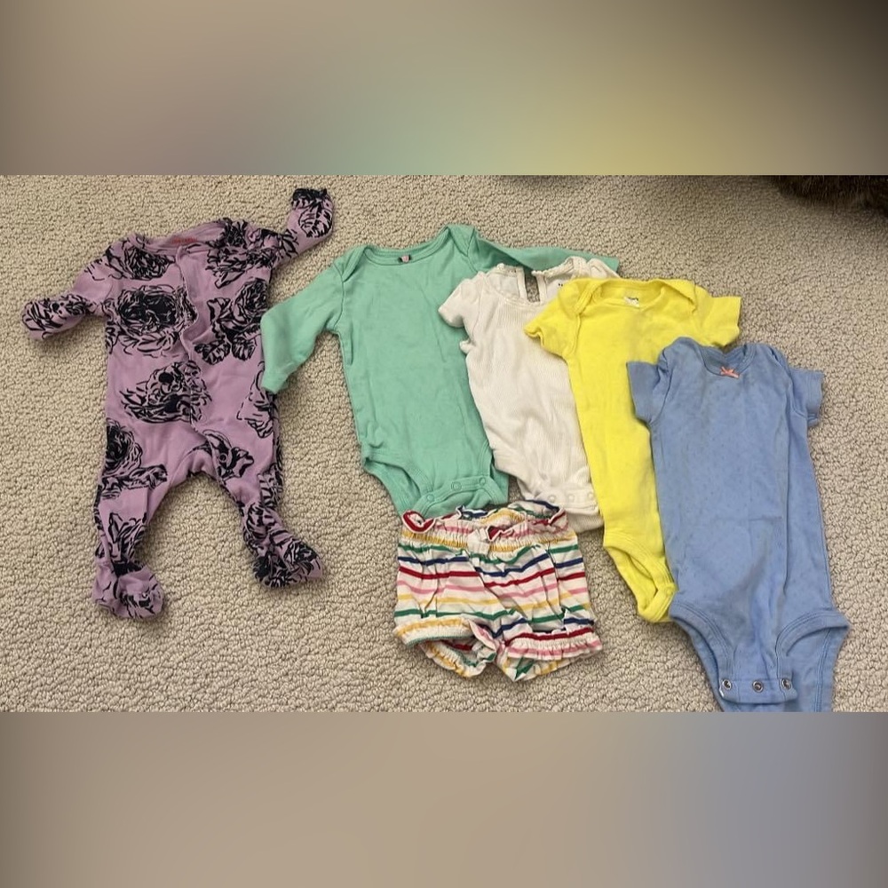 0-3mo girls bundle